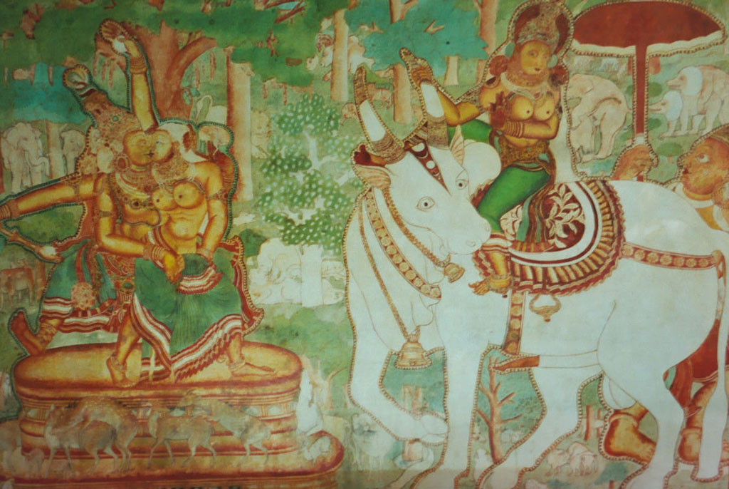 attancherry palace paintings Forte Kochi
